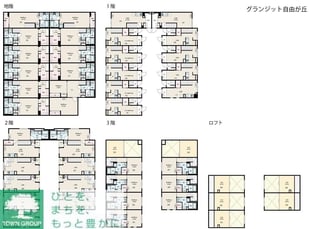 ＦＬＵＦＦＹ自由が丘の物件間取画像